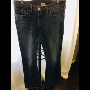 Asymmetrical Flare Jeans